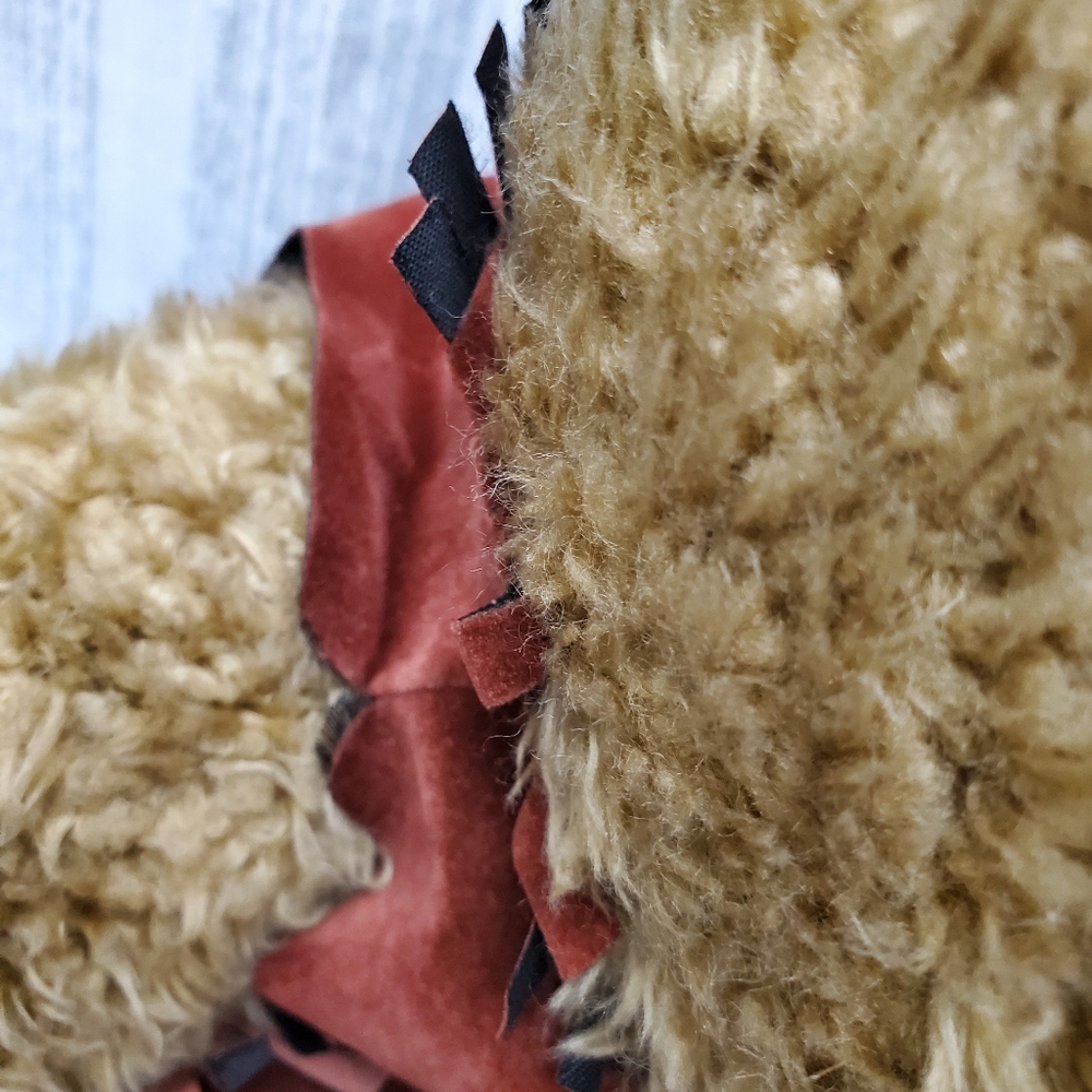 Vtg XL Western Cowboy Teddy Bear Plush 2000 - Picture 11 of 12